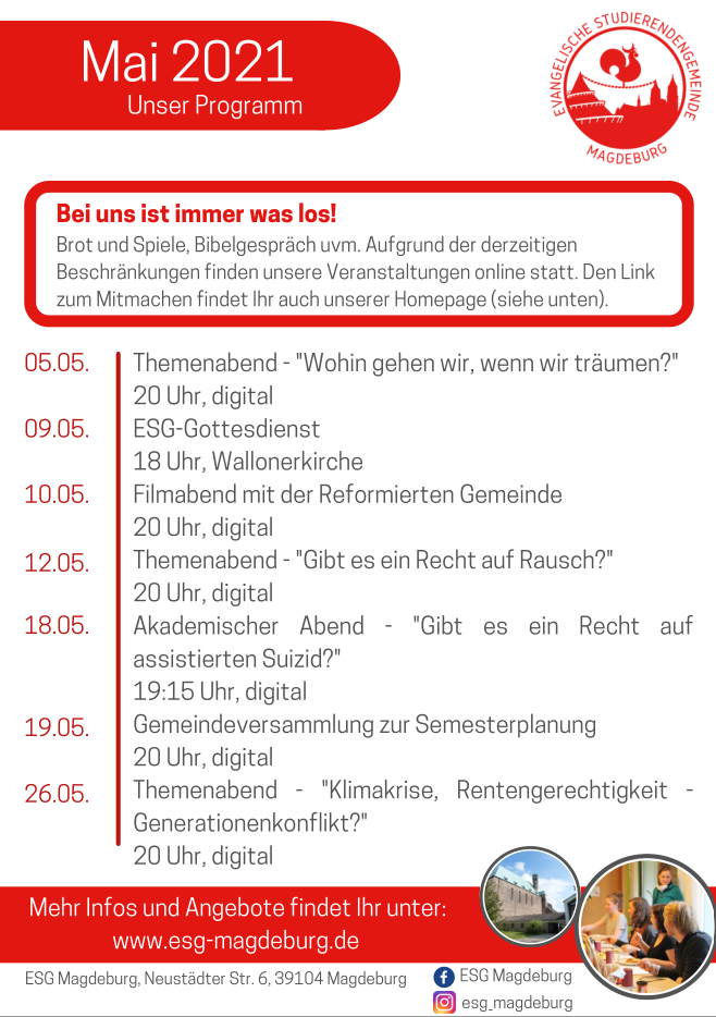 ESG-Prgramm Mai 2021