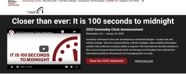 Screenshot 2020-11-20 Doomsday Clock - Bulletin of the Atomic Scientists - 